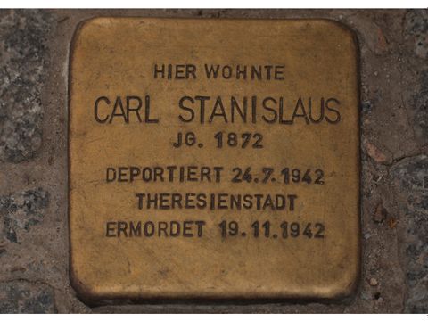 Stolperstein Carl Stanislaus