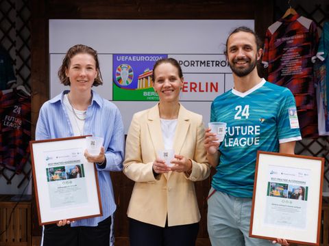 Auszeichnung für EURO24 Fan Zones Berlin 