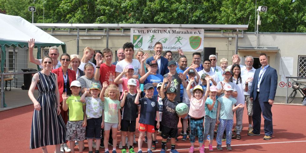 Special Olympics 2023 - Spiel- und Sportfest beim 1. VfL Fortuna Marzahn - Gruppenbild