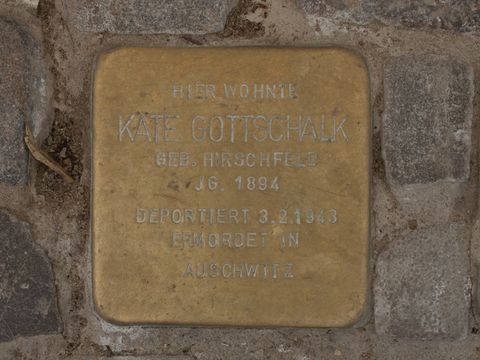 Stolperstein Käte Gottschalk