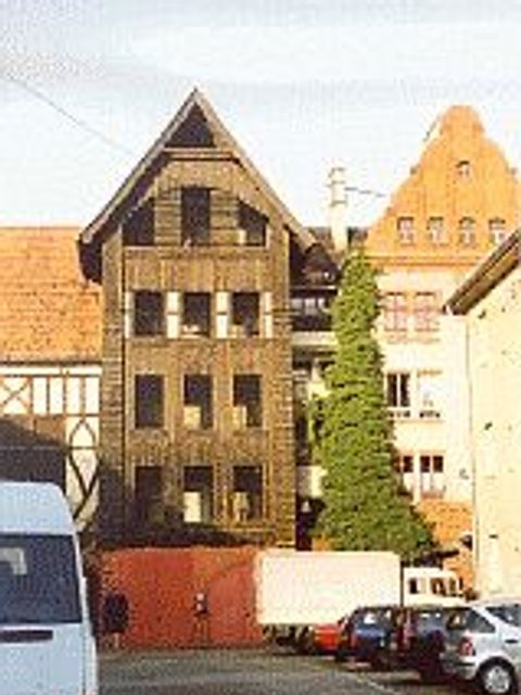 Hölzerner Steigeturm der ehemaligen Feuerwache 2001_Nitsch