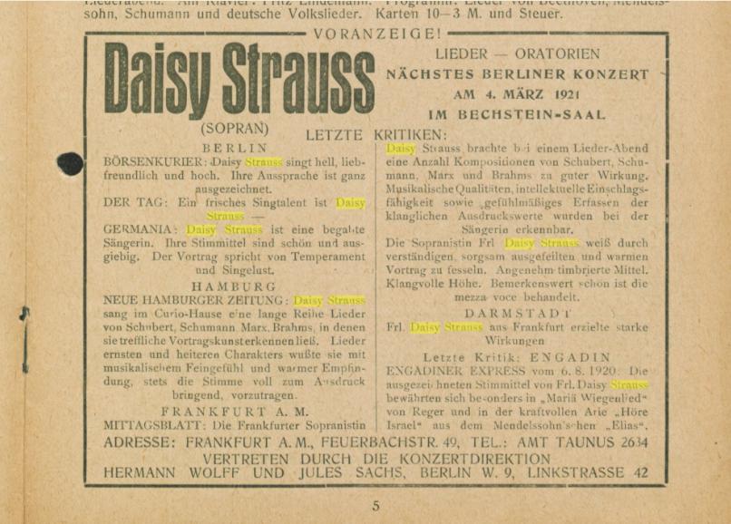 Sammlung: Konzertführer Berlin-Brandenburg 1920-2012 Strukturtyp: Zeitschriftenheft Titel: Heft 7, 01.-12.11.1920