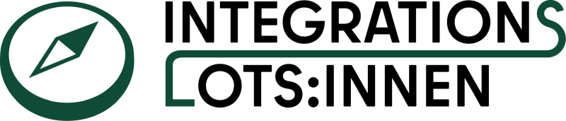 Logo Integrationslotsinnen und Integrationslotsen 2023