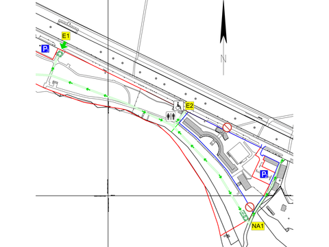 Bildvergrößerung: Lageplan Strandbad Rahnsdorf