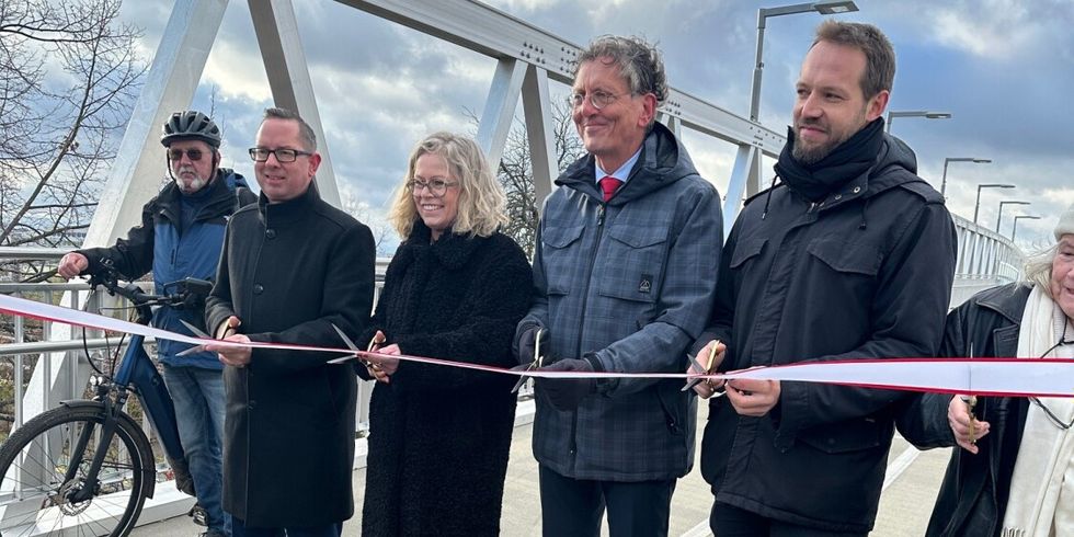 Einweihung Hilde Archenhold Brücke