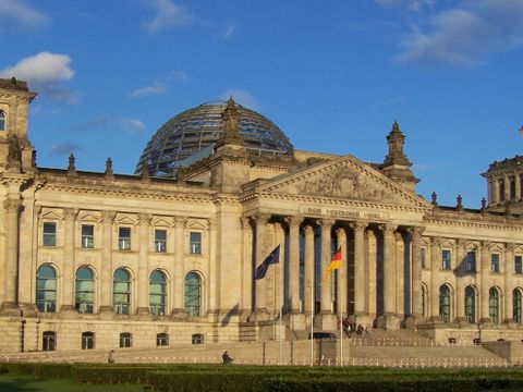 Reichstag von Außen