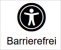 Zeichen für Barrierefreiheit