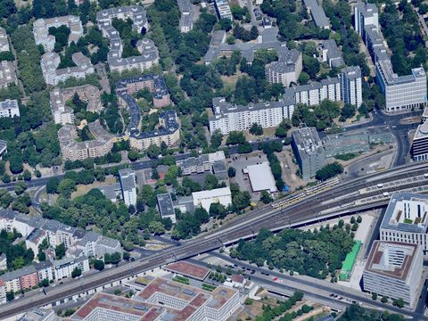 Luftbild Plangebiet ULAP-Quartier / Invalidenstraße