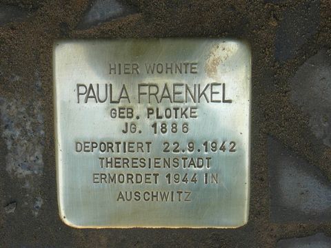 Stolperstein Paula Fraenkel