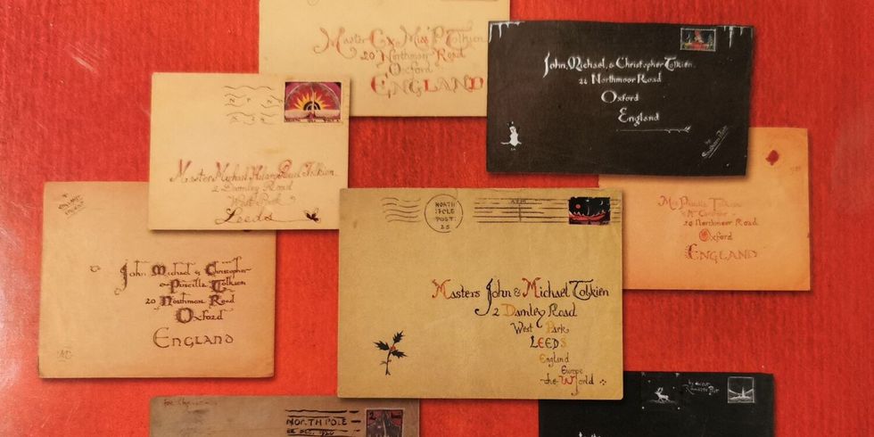 'Briefe vom Weihnachtsmann' gestaltet von J.R.R. Tolkien
