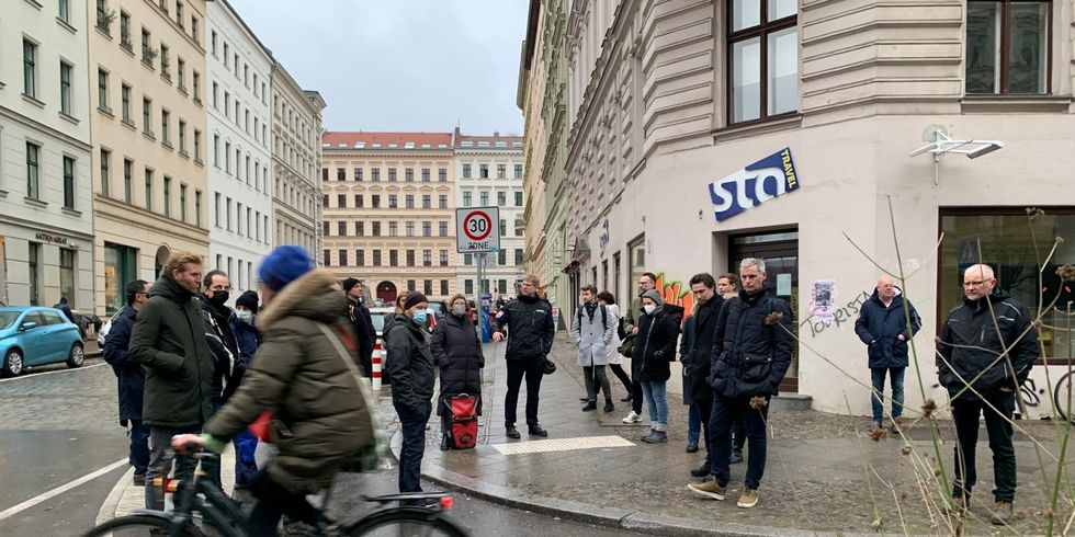 Delegation aus Amsterdam besucht Friedrichshain-Kreuzberg