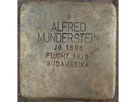 Stolperstein Alfred Munderstein