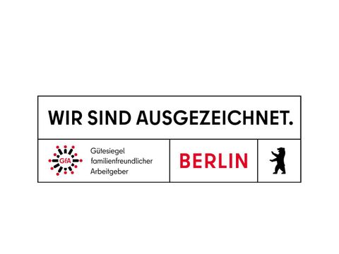 Gütesiegel Familienfreundlicher Arbeitgeber Land Berlin (GfA)