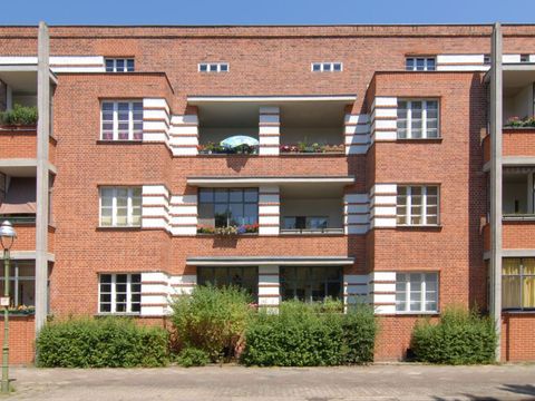 Bildvergrößerung: Siedlung am Schillerpark in Berlin-Mitte, UNESCO-Welterbe „Siedlungen der Berliner Moderne