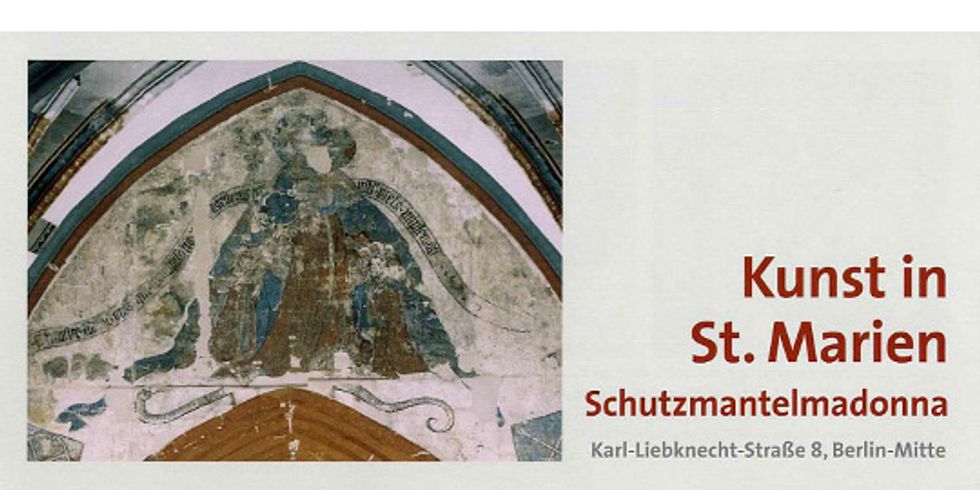 Kunst in St. Marien – Schutzmantelmadonna