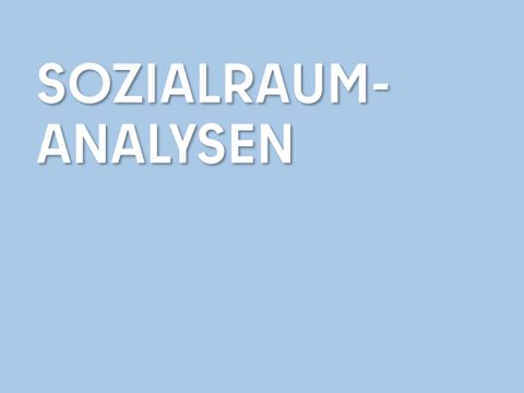 Kachel Sozialraumanalysen