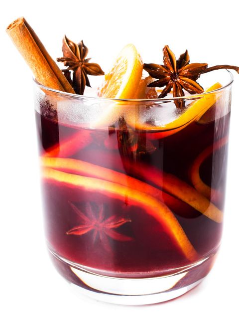 Glühwein im Glas