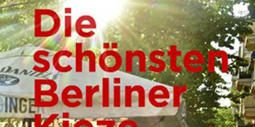 Cover des Buches Die schönsten Berliner Kieze