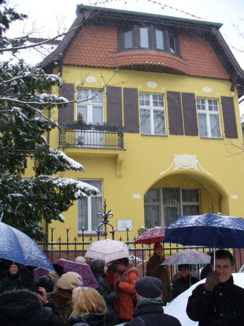 Wangenheimstr.14, Gedenktafel für Karl und Dietrich Bonhoeffer, Foto: KHMM