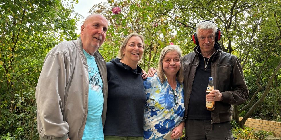 Das Organisationsteam der Begegnungsstätte Gitschiner Straße stellte ein erfolgreiches wie vergnügliches Gartenfest auf die Beine