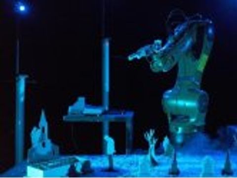 Bildvergrößerung: Theatrale Installation mit Robotik & 3D-Druckern: Artefact