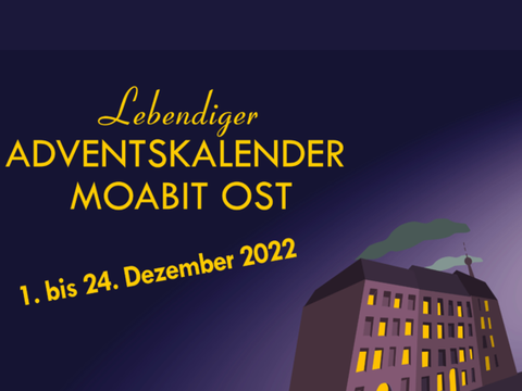 Plakat Lebendiger Adventskalender 2022