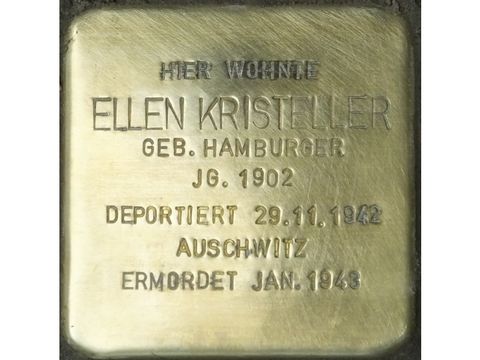 Bildvergrößerung: Stolperstein Ellen Kristeller