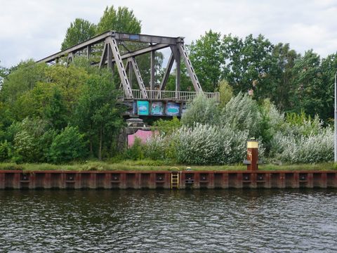 Brückenende der Siemensbahn