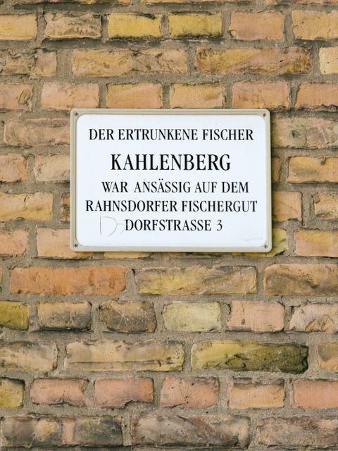 Bildvergrößerung: Gedenktafel für Karl-Ludwig Kahlenberg