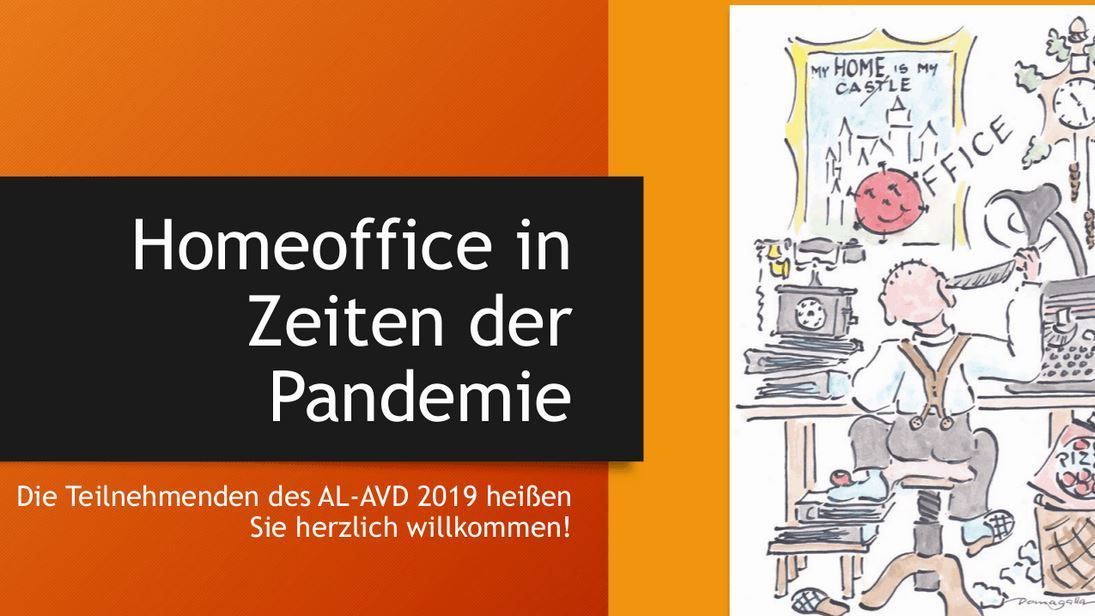 Deckblatt AL AVD 2019 Projekt Homeoffice