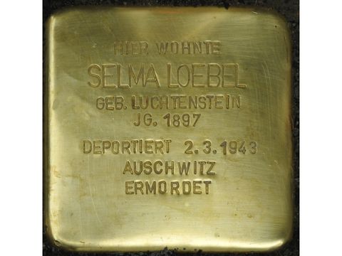 Selma Loebel - Wielandstraße 37