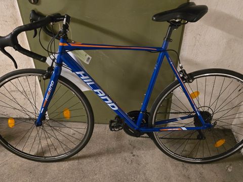 Blaues Fahrrad