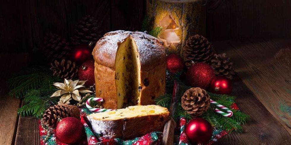 Weihnachtlicher Panettone