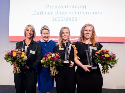 Preisverleihung Berliner Unternehmerinnen 2022/2023 