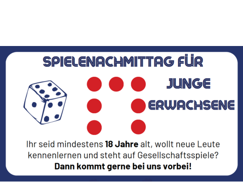 Spielenachmittag Junge Erwachsene