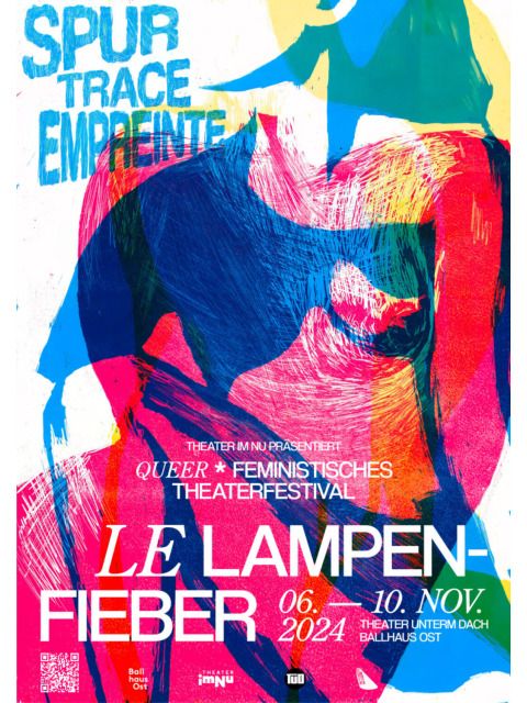 Plakat: Festival Le Lampenfieber