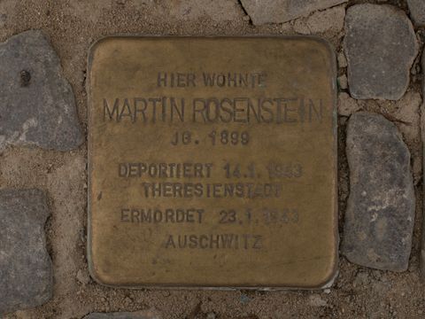 Stolperstein Martin Rosenstein