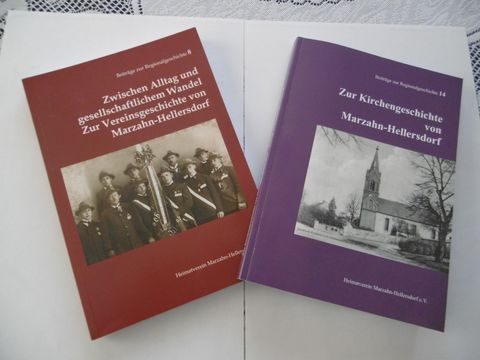 Zwei Broschüren des Heimatvereins Hellersdorf/Marzahn e.V.