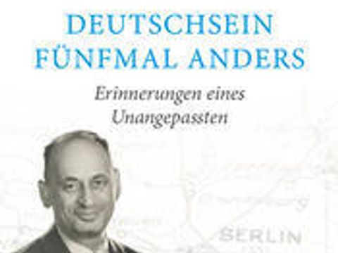 Buch-Cover von Rudolf Schottländer "Deutschsein fünfmal anders"