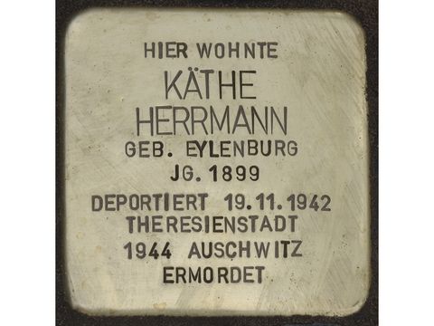 Stolperstein Käthe Herrmann