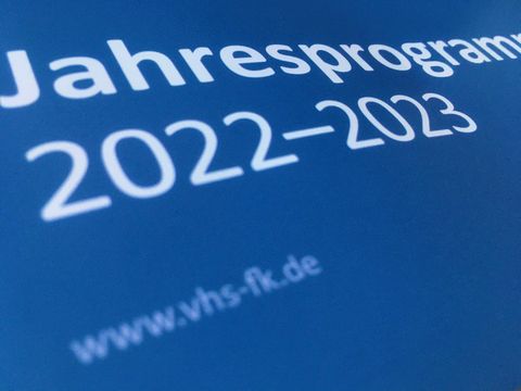 Das neue Programm der VHS ist online