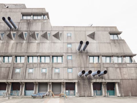 Bildvergrößerung: Mäusebunker, Seitenansicht