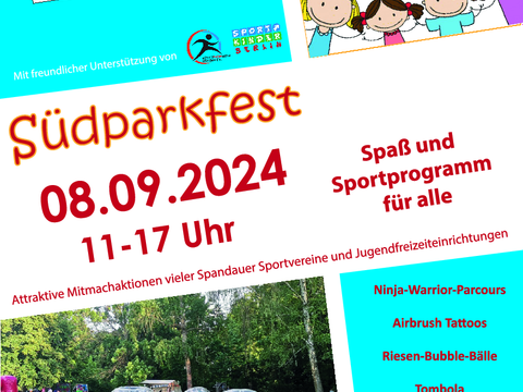 Bildvergrößerung: Südparkfest_Plakat_2024