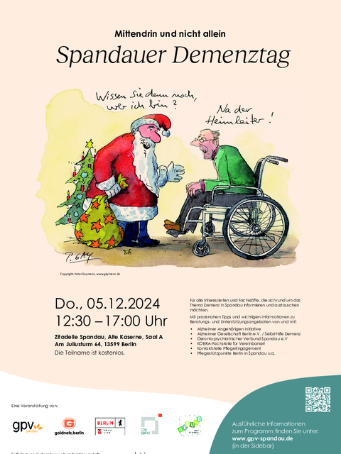 Plakat Spandauer Demenztag