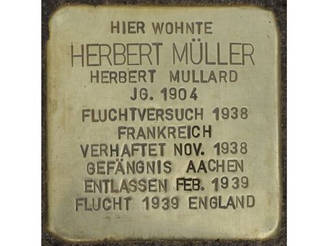 Stolperstein Herbert Müller