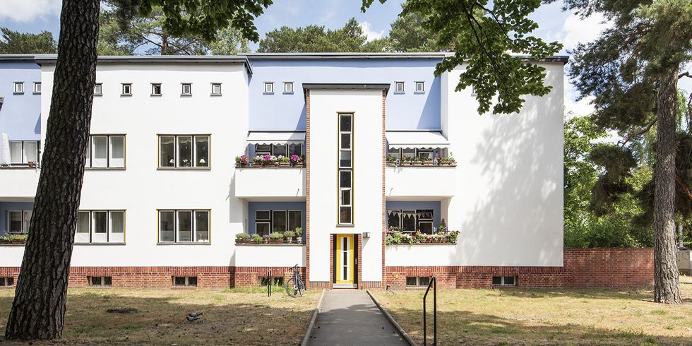 Geschossbau von Bruno Taut in der Waldsiedlung