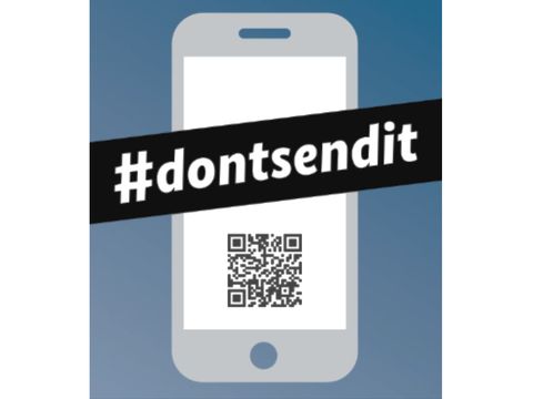 Plakat Kampagne #dontsendit