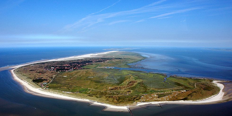 Luftaufnahme Insel Spiekeroog