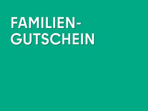 Familiengutschein