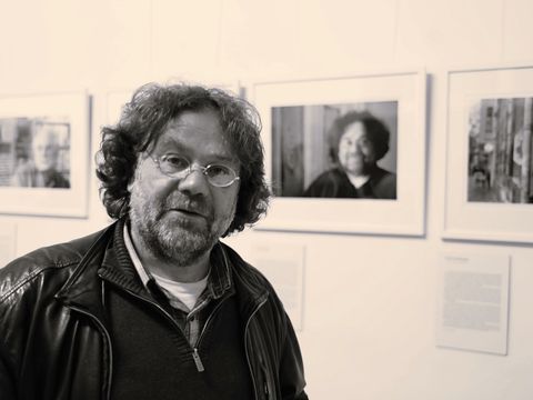 Carlo Jordan beim ersten öffentlichen Auftritt von Roland Jahn als BStU-Chef in der Gedenkstätte Hohenschönhausen bei einer VA der RHG "Gesichter der friedlichen Revolution" Ausstellungseröffnung und Buchvorstellung